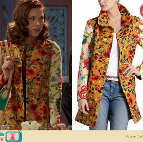 Anthropologie Jackets & Blazers - RARE Anthropologie Elevenses Leopard Lily Coat